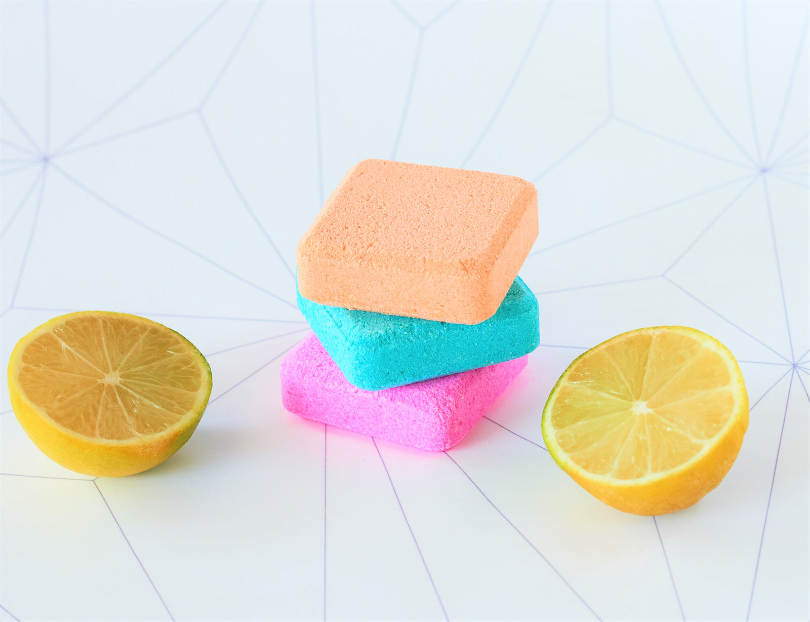 Handmade Breathe Easy Shower Steamers - Peppermint & Lime- The Skin Concept