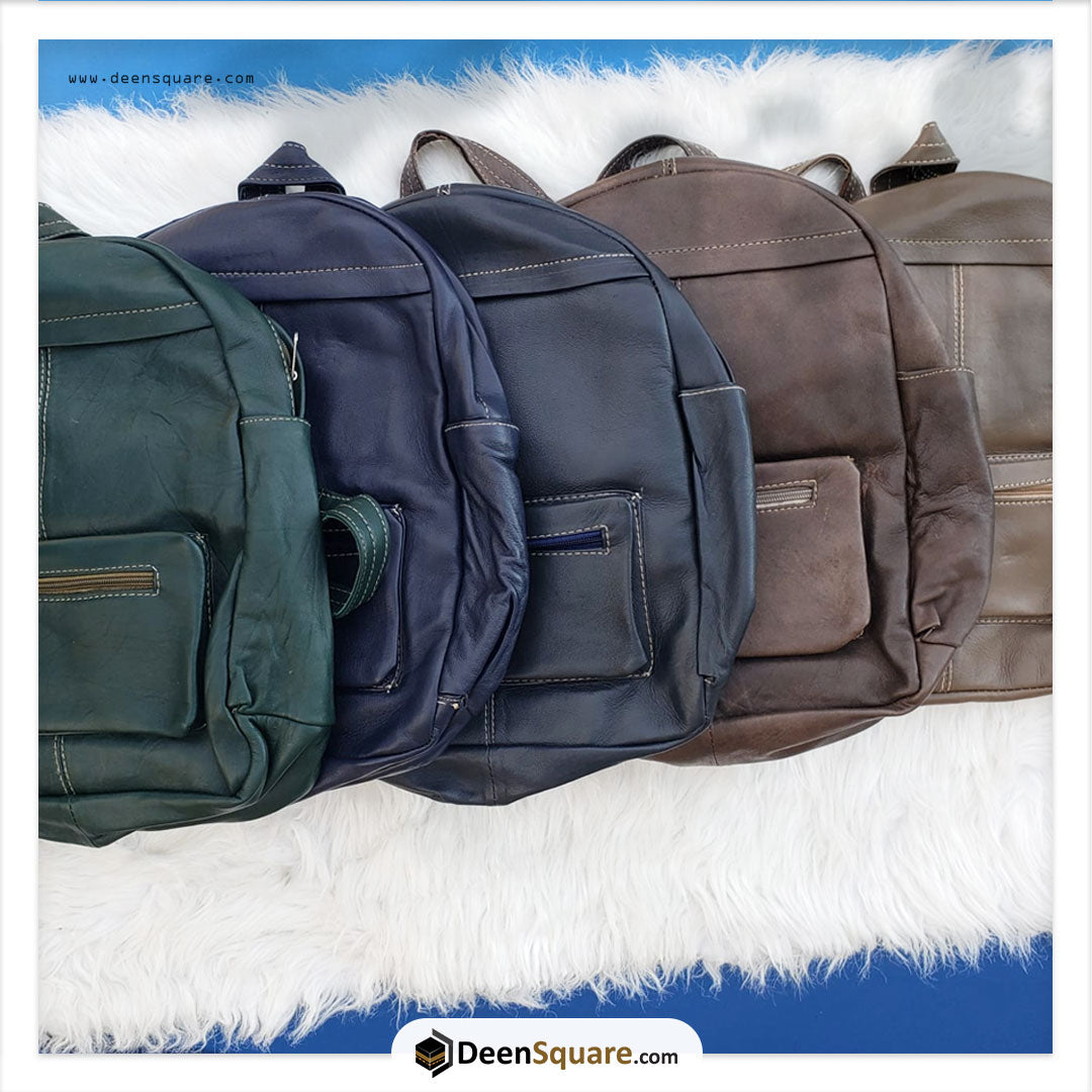 Leather Backpack for Hajj Umrah
