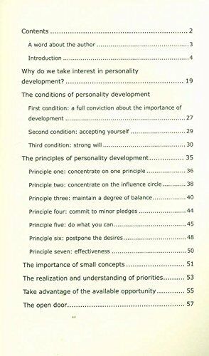 Personality Development (P/B)