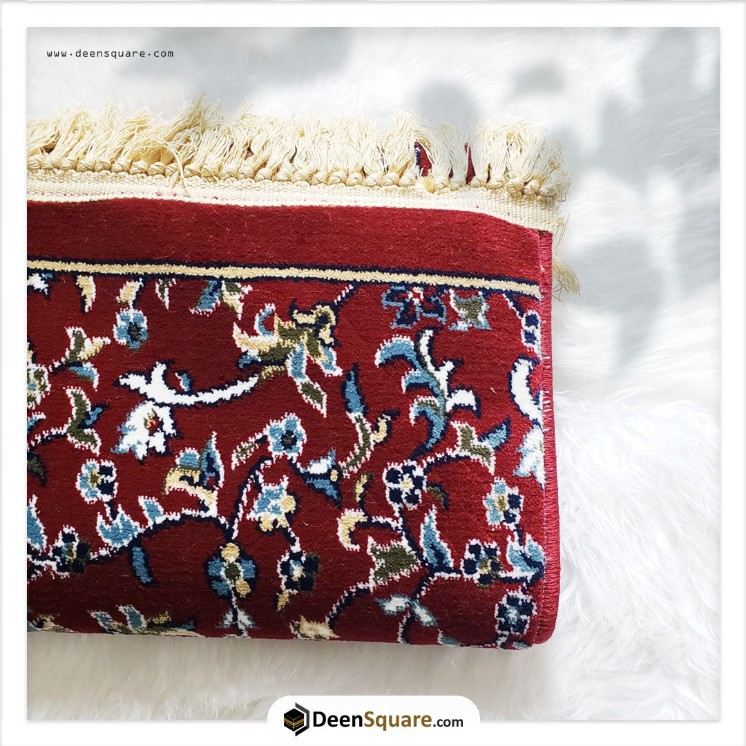 Al Rawdah Plain Design (Original) Prayer Mat - سجادة صلاة الروضة بتصميم سادة (أصلي)