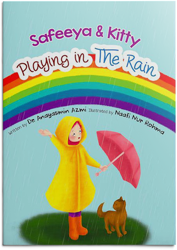 Safeeya & Kitty: Playing in the Rain
