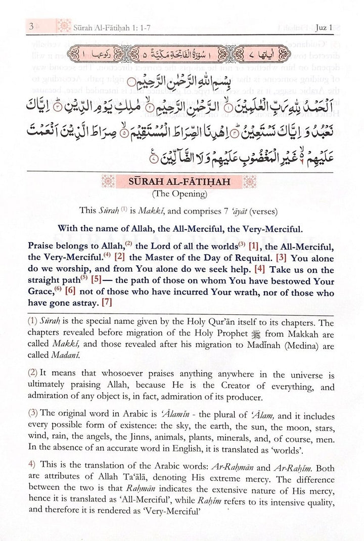 The Meanings of the Noble Qur’an with Explanatory Notes – Mufti M. Taqi Usmani