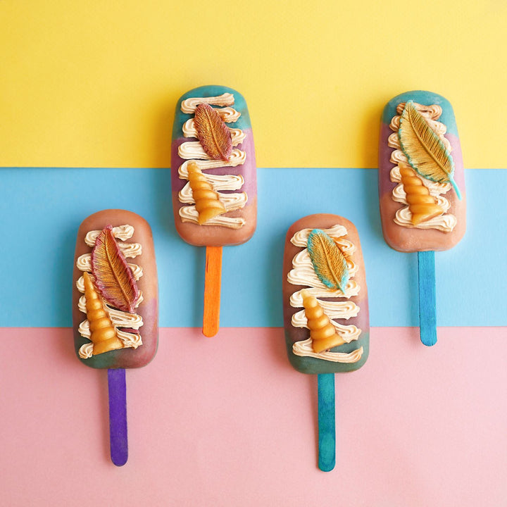 Handmade Vegan Dessert Soap - ENCHANTED POPSICLE- The Skin Concept