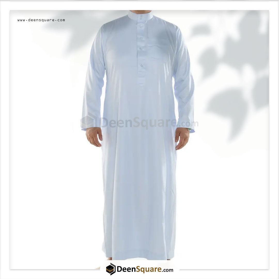 White Thobe - Kandoora | Drosh |  ثوب دروش الأصلي