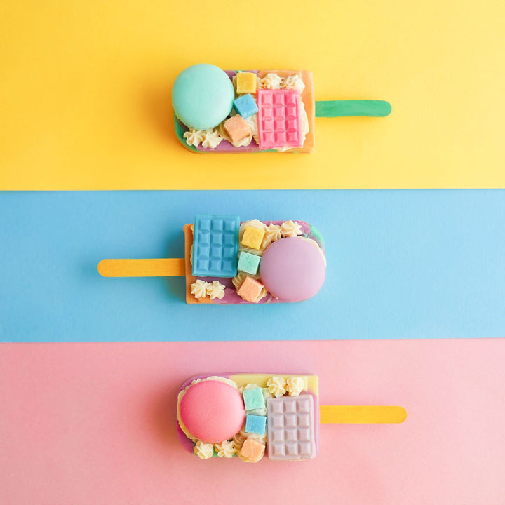 Handmade Vegan Dessert Soap - SWEET POPSICLE-THE STOOTH KIN CONCEPT