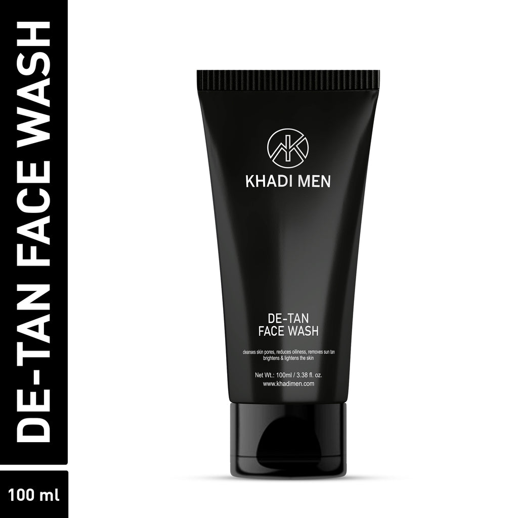 De-Tan Face Wash - Khadi Men