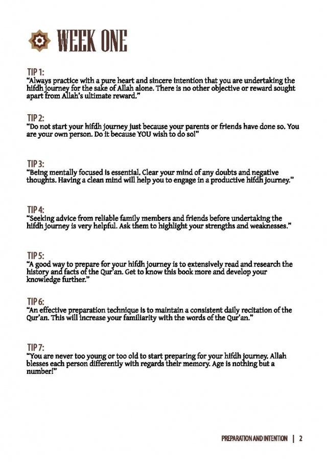 365 Tips To Help You Memorise The Quran