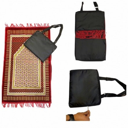 Leather travelling prayer mat