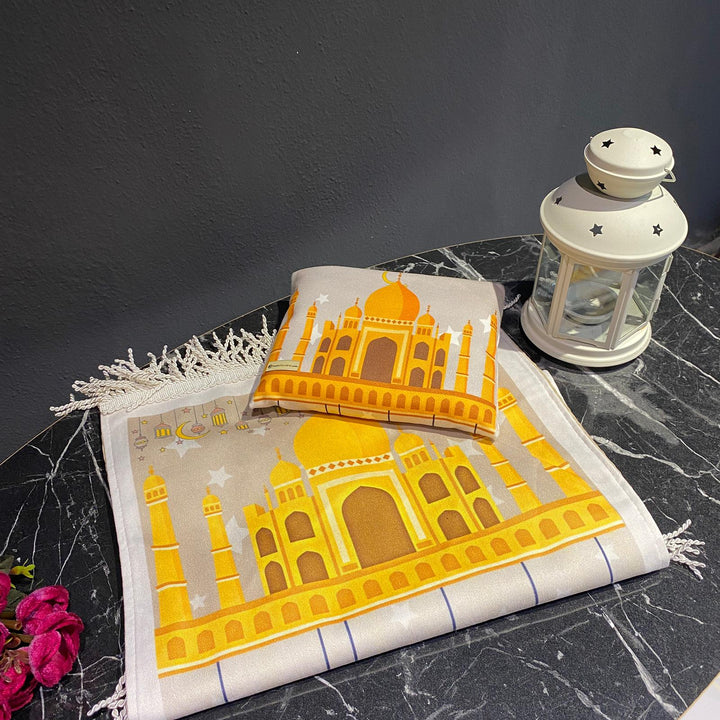 Beautiful Prayer Mat with Pouch for Kids - T4