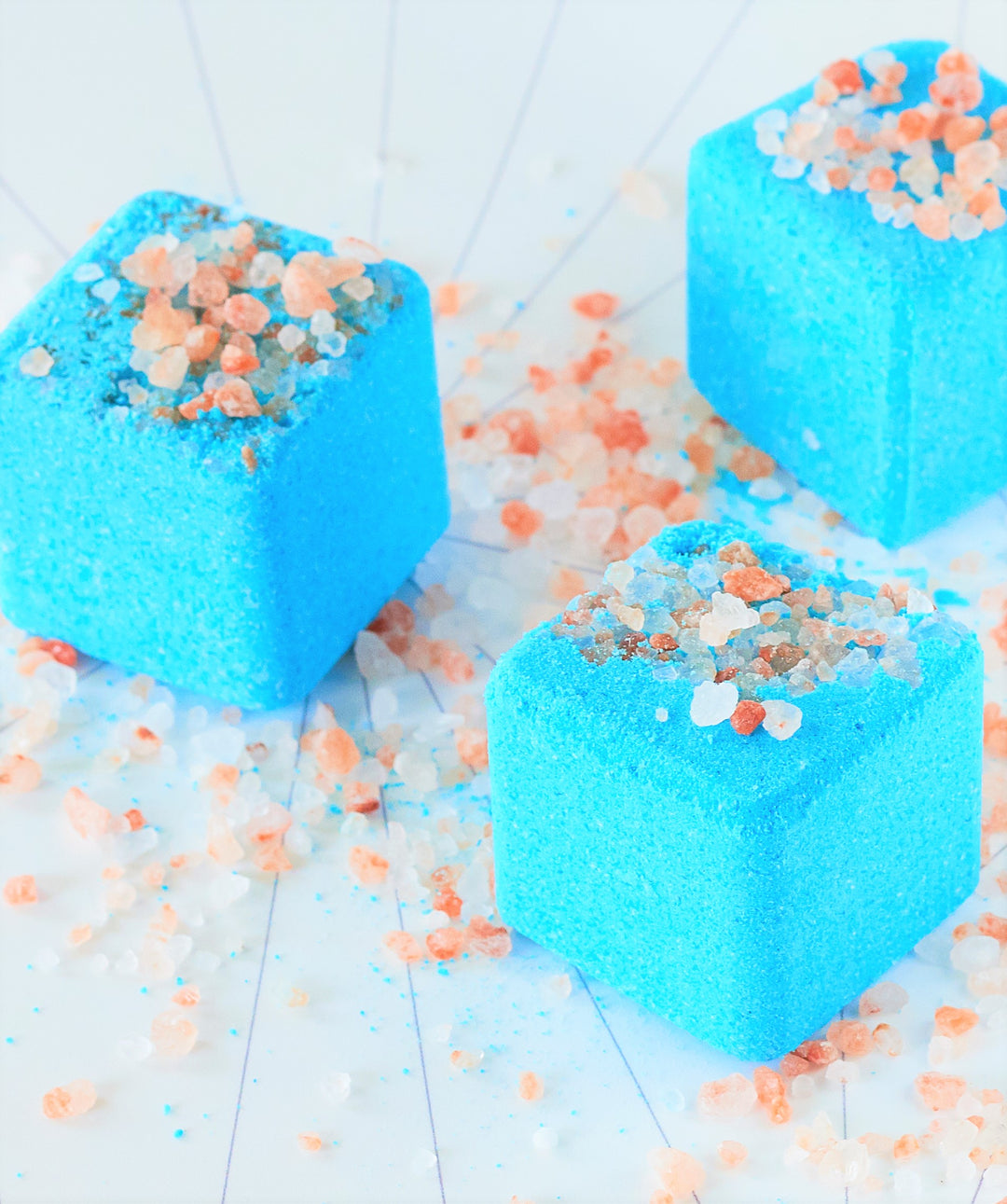 Handmade Himalayan Salt Bath Bomb - Galactic- The Skin Concept