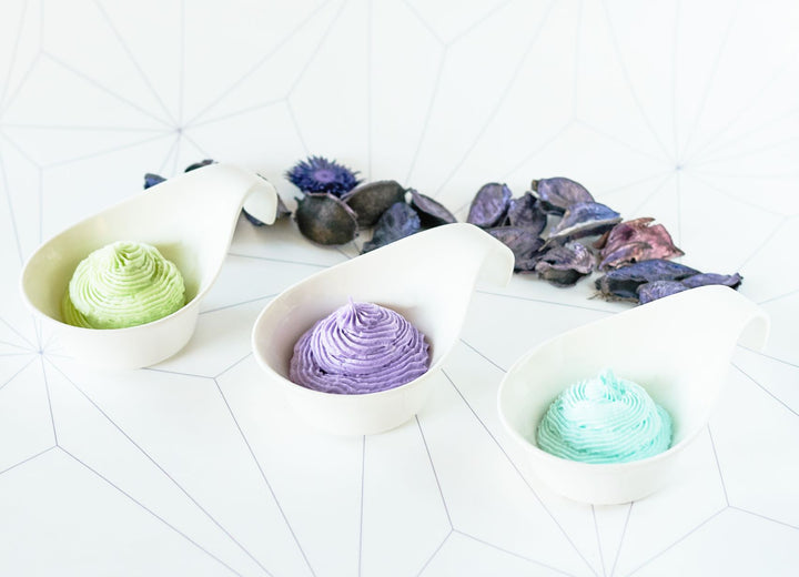 Handmade Vegan Whipped Soap - Lime Verbena- The Skin Concept
