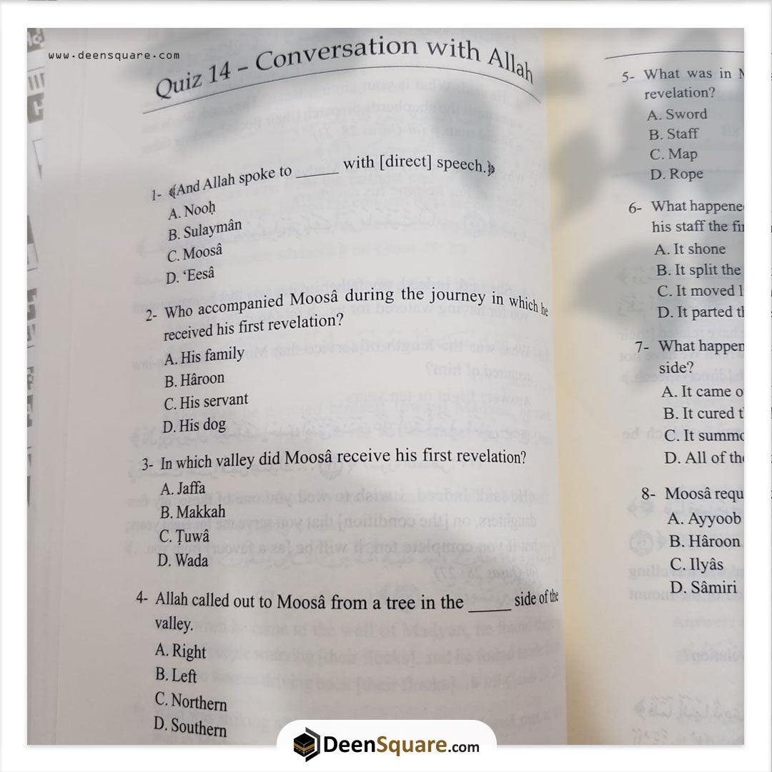 Stories of the Quran - Quiz Book
