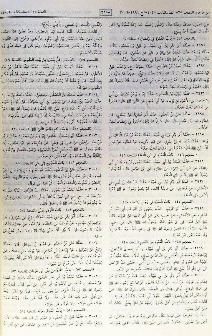 موسوعة الحديث الشريف :الكتب الستة  (Al-Kutub Al-Sittah: 6 Sahih Hadith Books Arabic in 1 Volume) - DeenSquare.com
