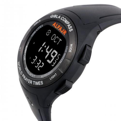 Al Fajr WQ-18 Qibla Compass Watch - DeenSquare.com