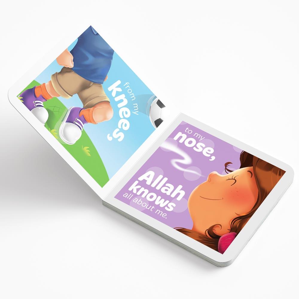 Allah knows all About Me | Board Book - Learning Roots