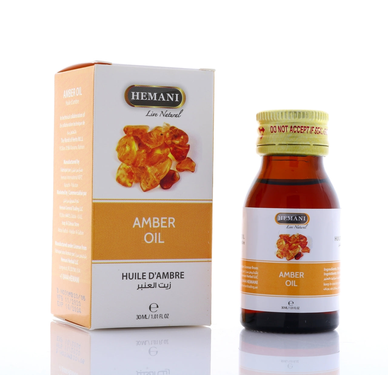 Hemani Amber Oil 30ml