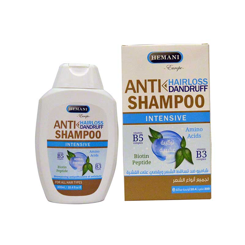 Anti Hair loss and Anti Dandruff Shampoo