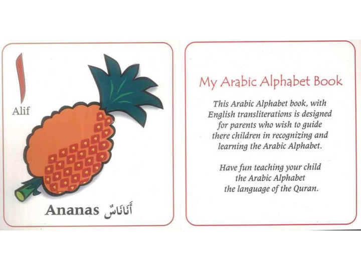 My Arabic Alphabet Book : The Language of the Quran : With Pictures