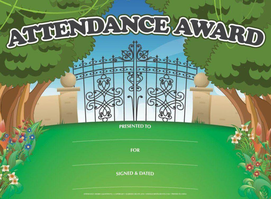 Attendance Award (25 Pack - A4)