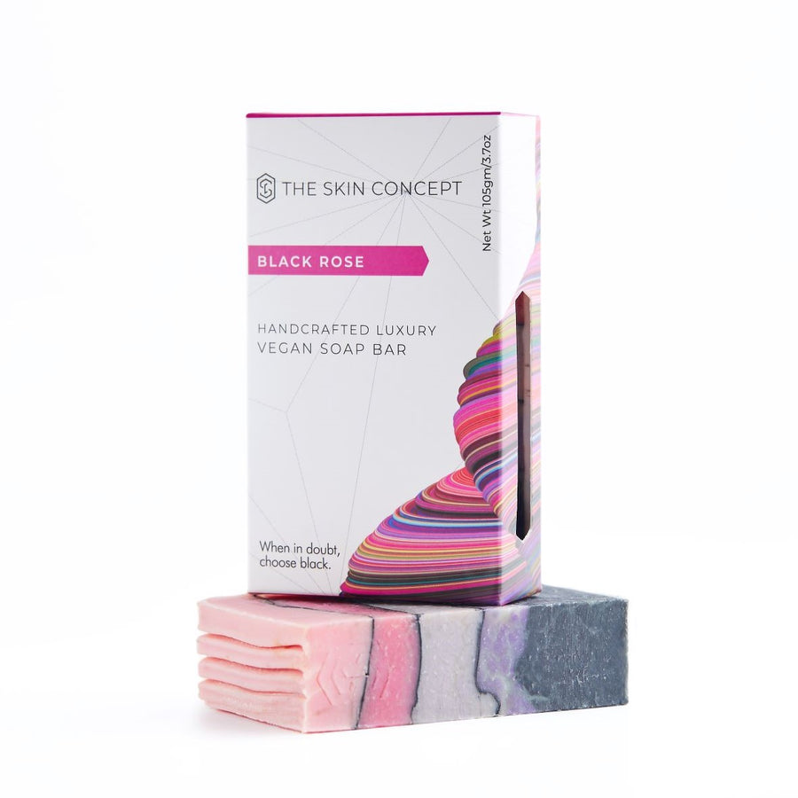 Handmade Premium Soap Bar - Black Rose - The Skin Concept