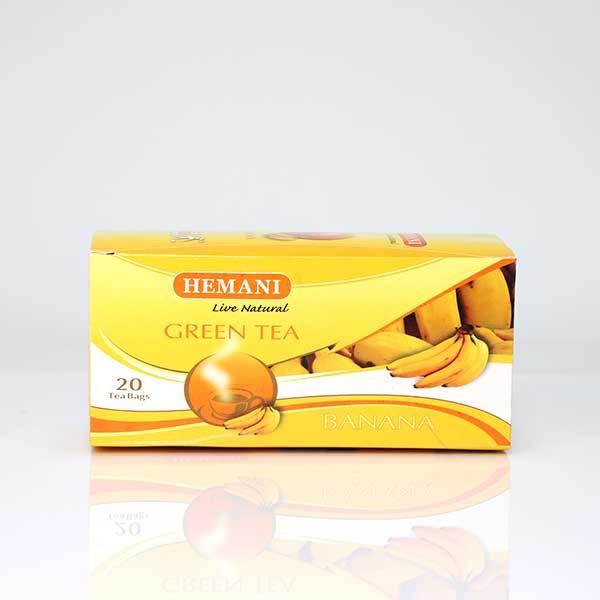 Hemani Green Tea Banana 40g