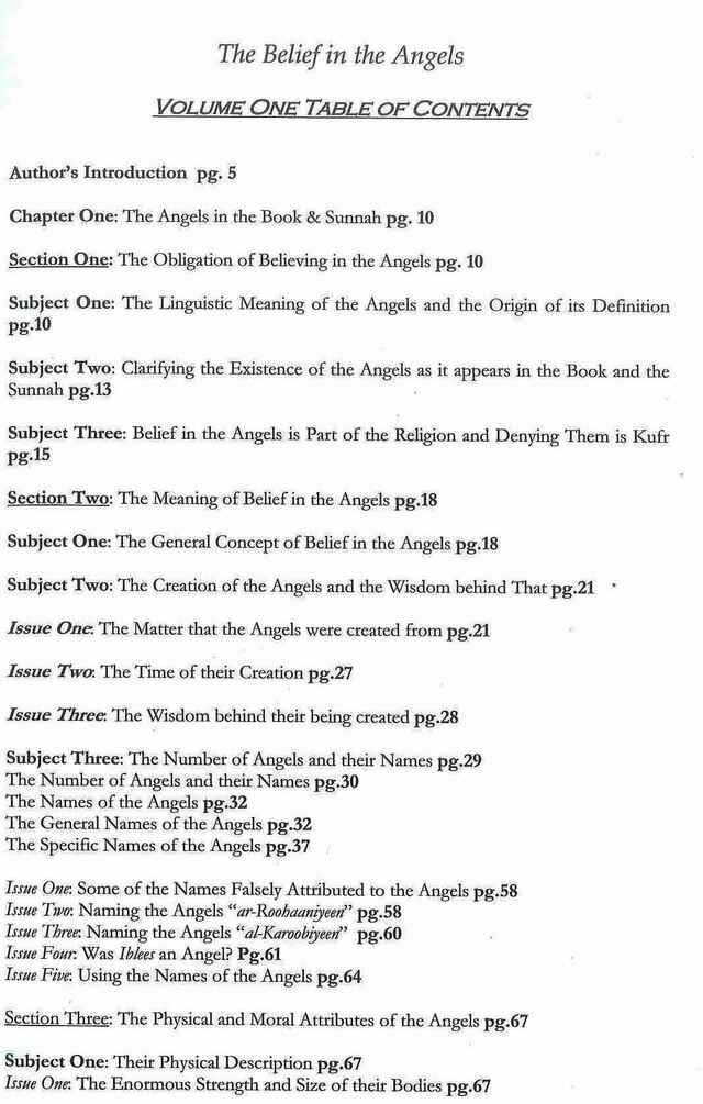 The Belief Of Muslim Sects, Jews, Christians Philosophers & Idolaters about Angels