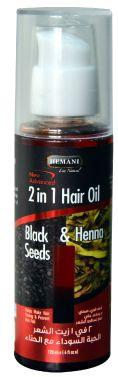 Black Seeds & Henna 2 in 1 Hair Oil