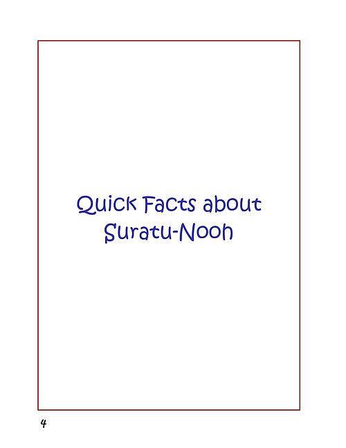 A Child's Tafseer Book 7 Suratu Nooh (Prophet Noah)