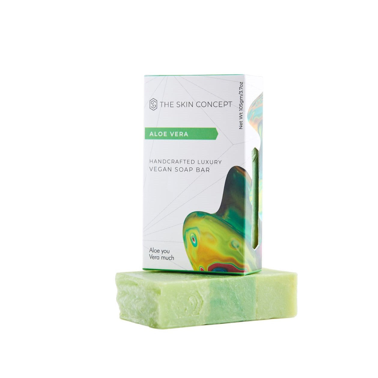 Handmade   Artisanal Soap Bar - Aloe Vera - THE SKIN CONCEPT