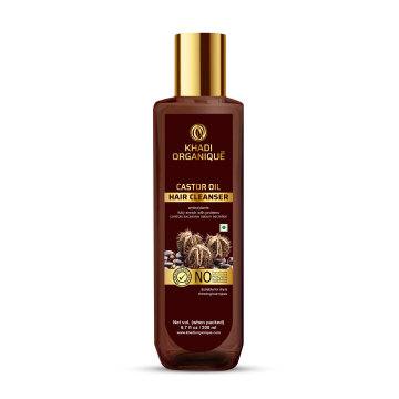Castor Oil Hair Cleanser - Khadi Organique