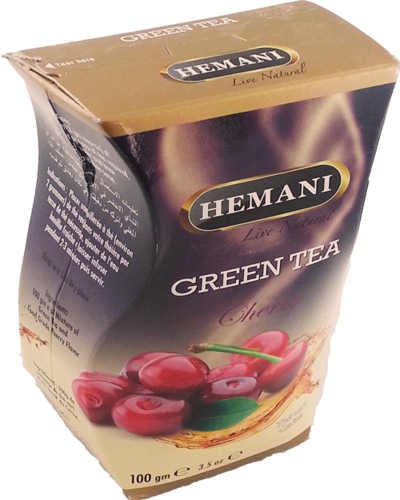 Hemani Green Tea Cherry 100g