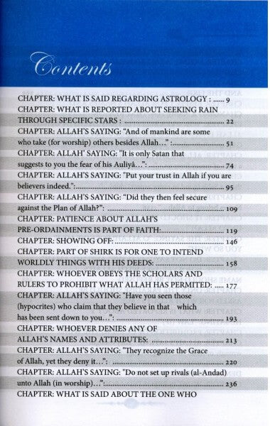 Commentary On Kitab At-Tawheed (2 Vol. Set)