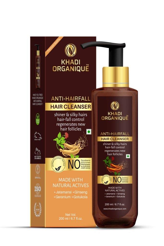 Anti Hair fall Hair cleanser - Khadi Organique - DeenSquare.com