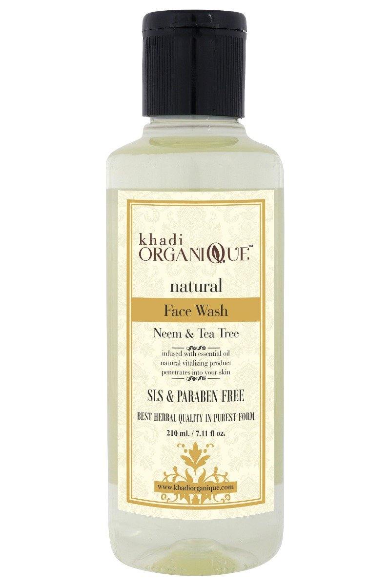 Neem and Tea tree Face wash - Khadi Organique - DeenSquare.com