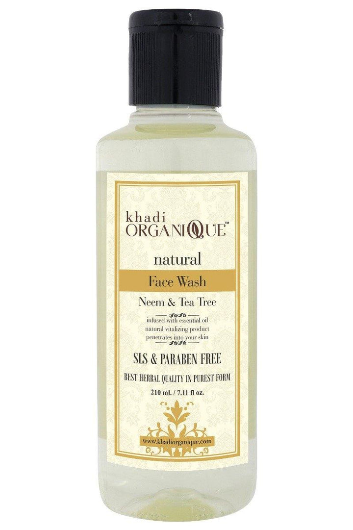Neem and Tea tree Face wash - Khadi Organique - DeenSquare.com