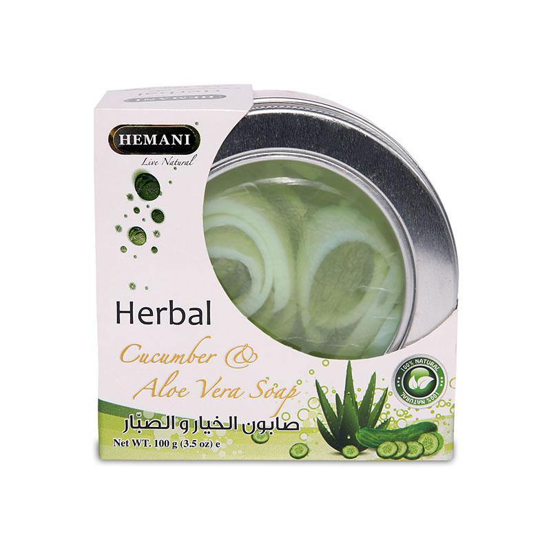 Hemani  Transparent Aloe with Cucumber Soap 100gm