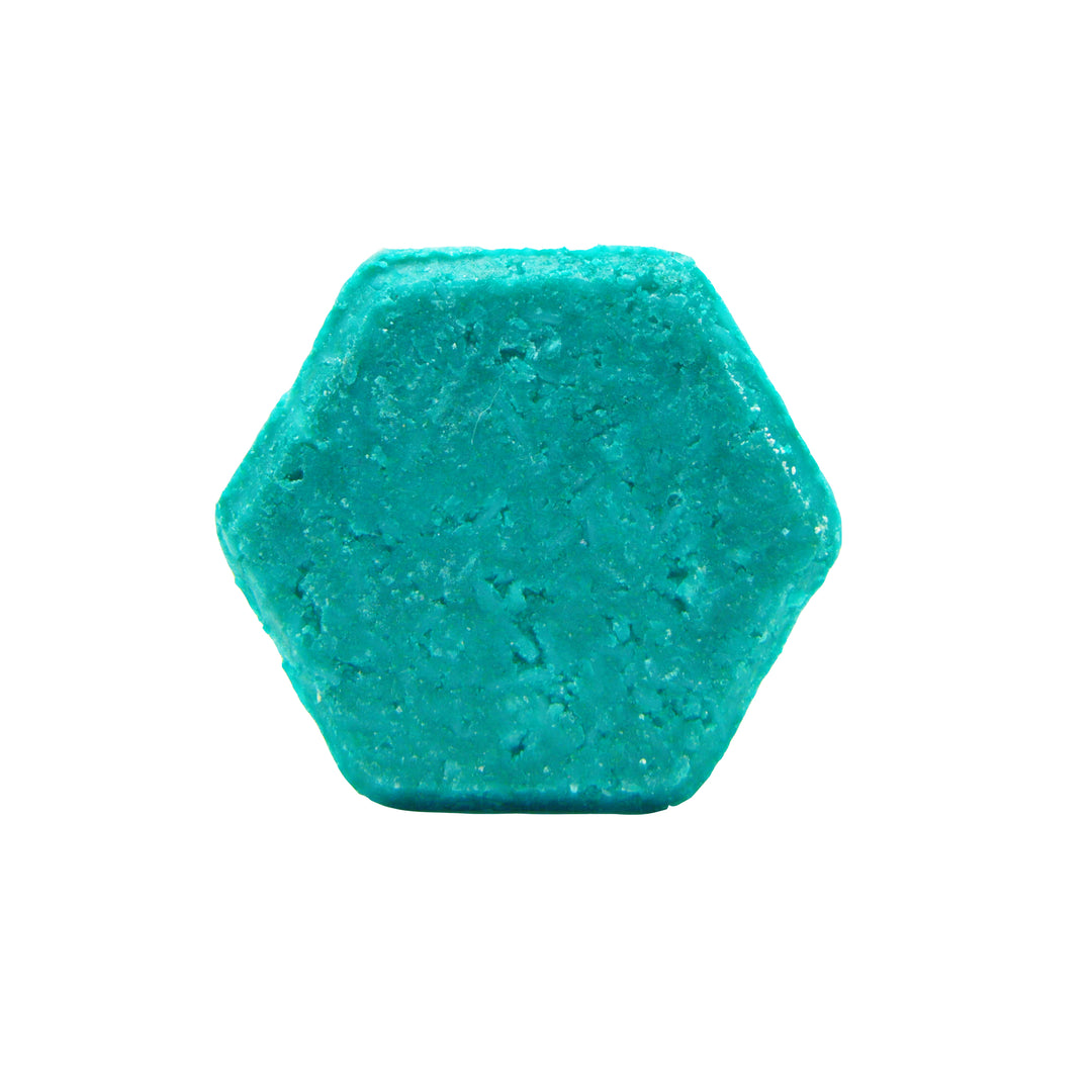 HANDMADE VEGAN SOLID SHAMPOO BAR -TURQUOISE- The Skin Concept