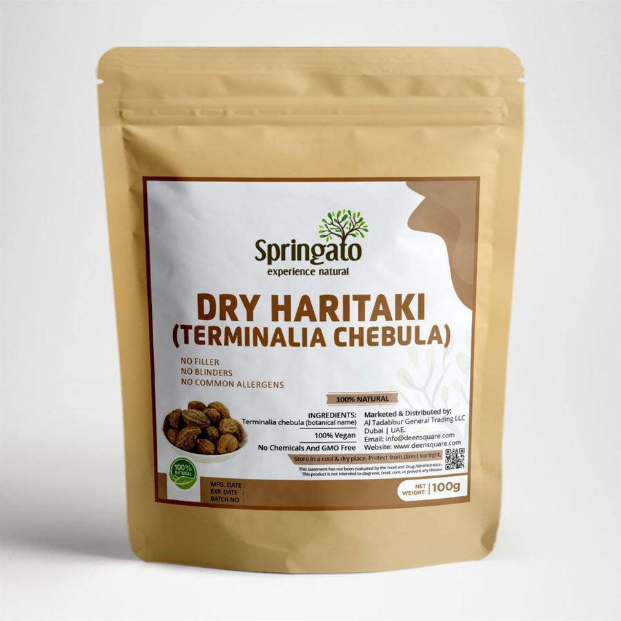 Dry Haritaki (Terminalia chebula) - Springato - DeenSquare.com