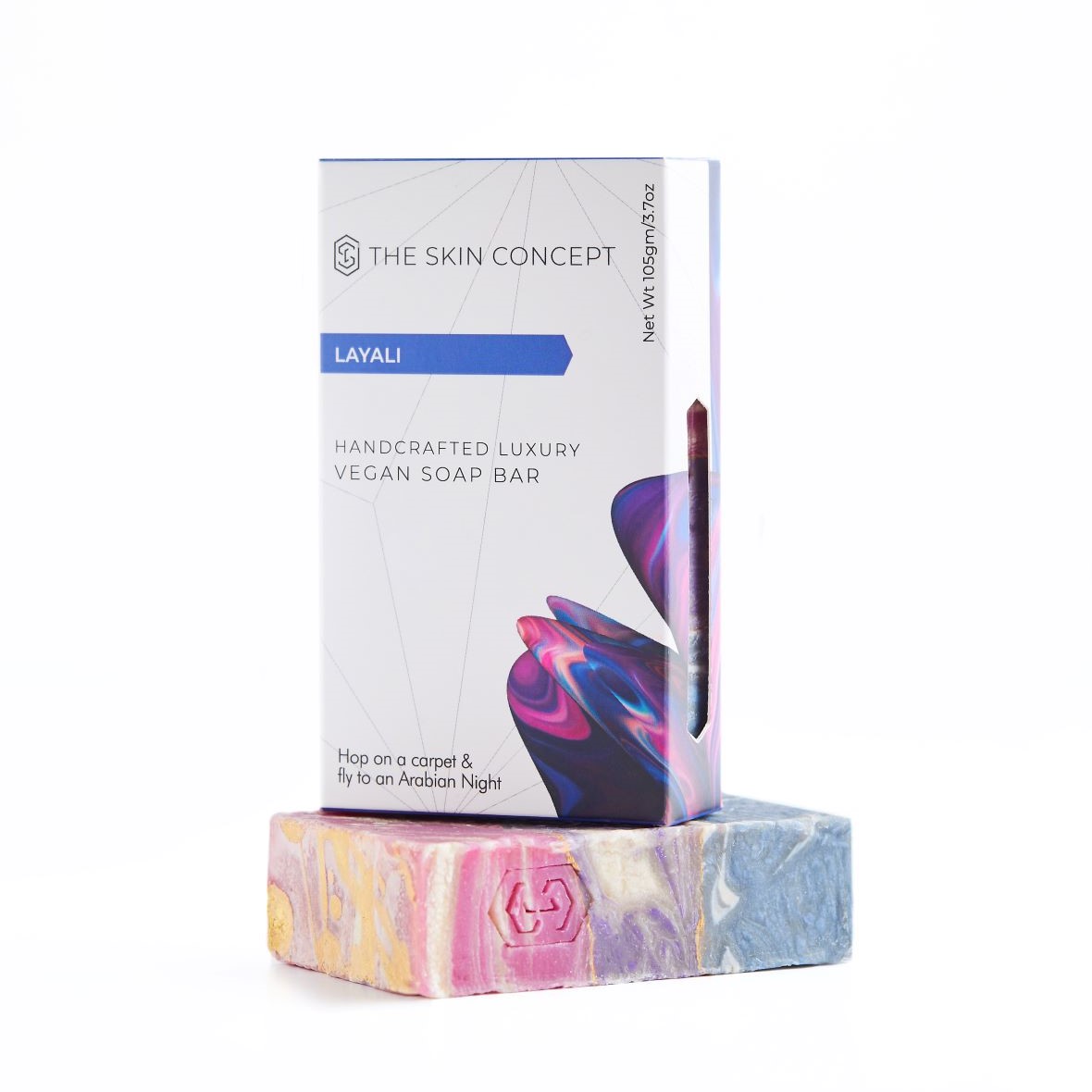 Handmade Premium Soap Bar- Layali- The Skin Concept