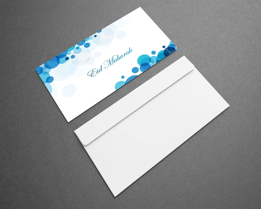 Eid Mubarak envelope Design 4 - DeenSquare.com