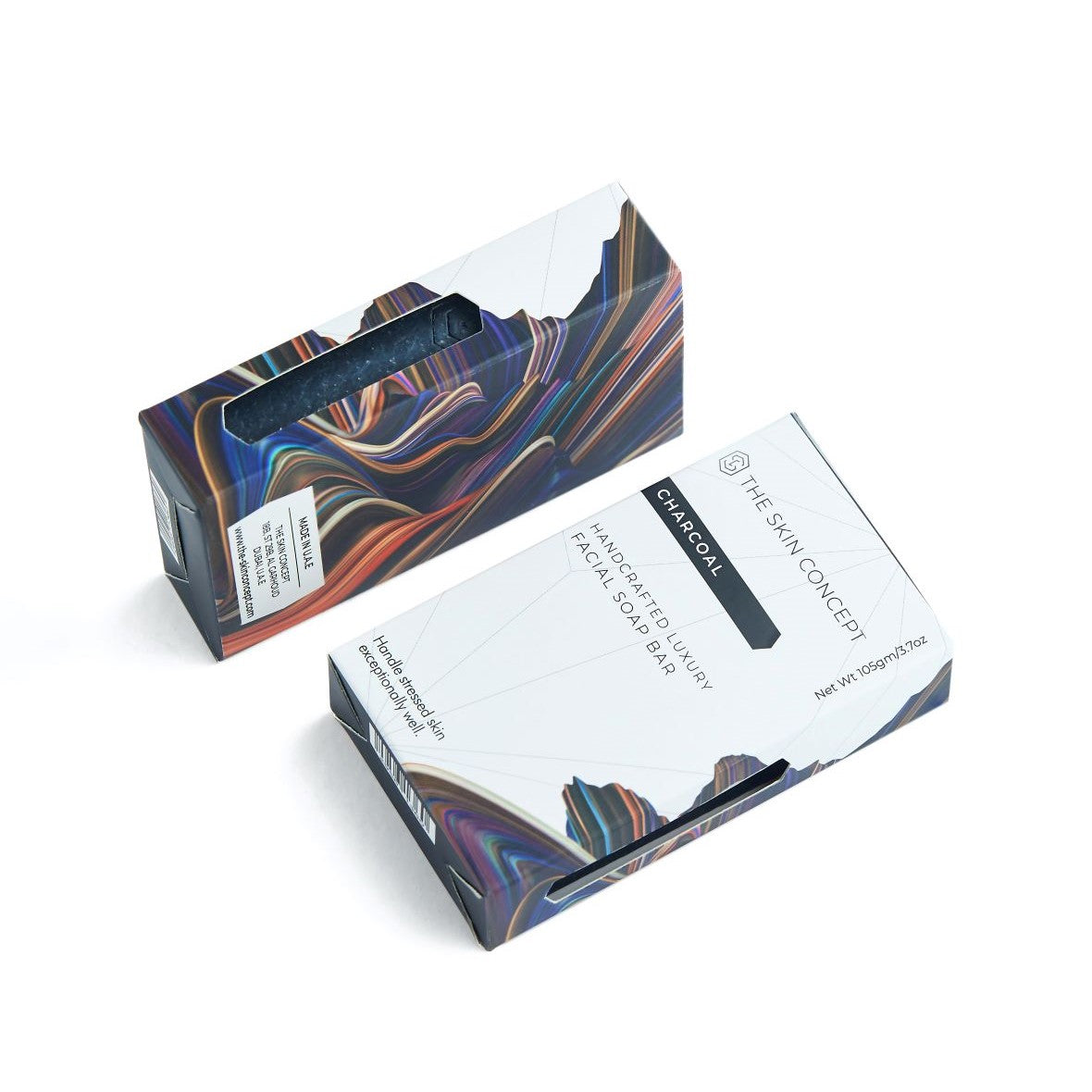 Handmade  Artisanal Facial Soap Bar - Charcoal &Tea Tree Oil- The Skin Concept