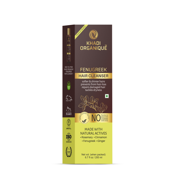 Fenugreek Hair Cleanser - Khadi Organique
