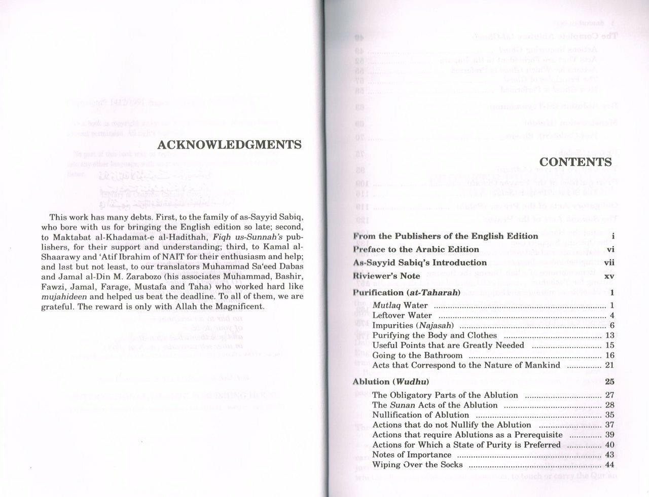 Fiqh Us Sunnah Acts of Worship (5 Volumes in 1)