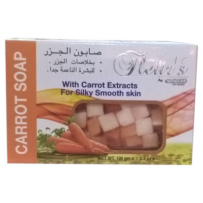 Fleur's Carrot Soap Transparent 100 gm