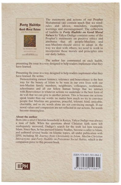 Forty Hadiths on Good Moral Values