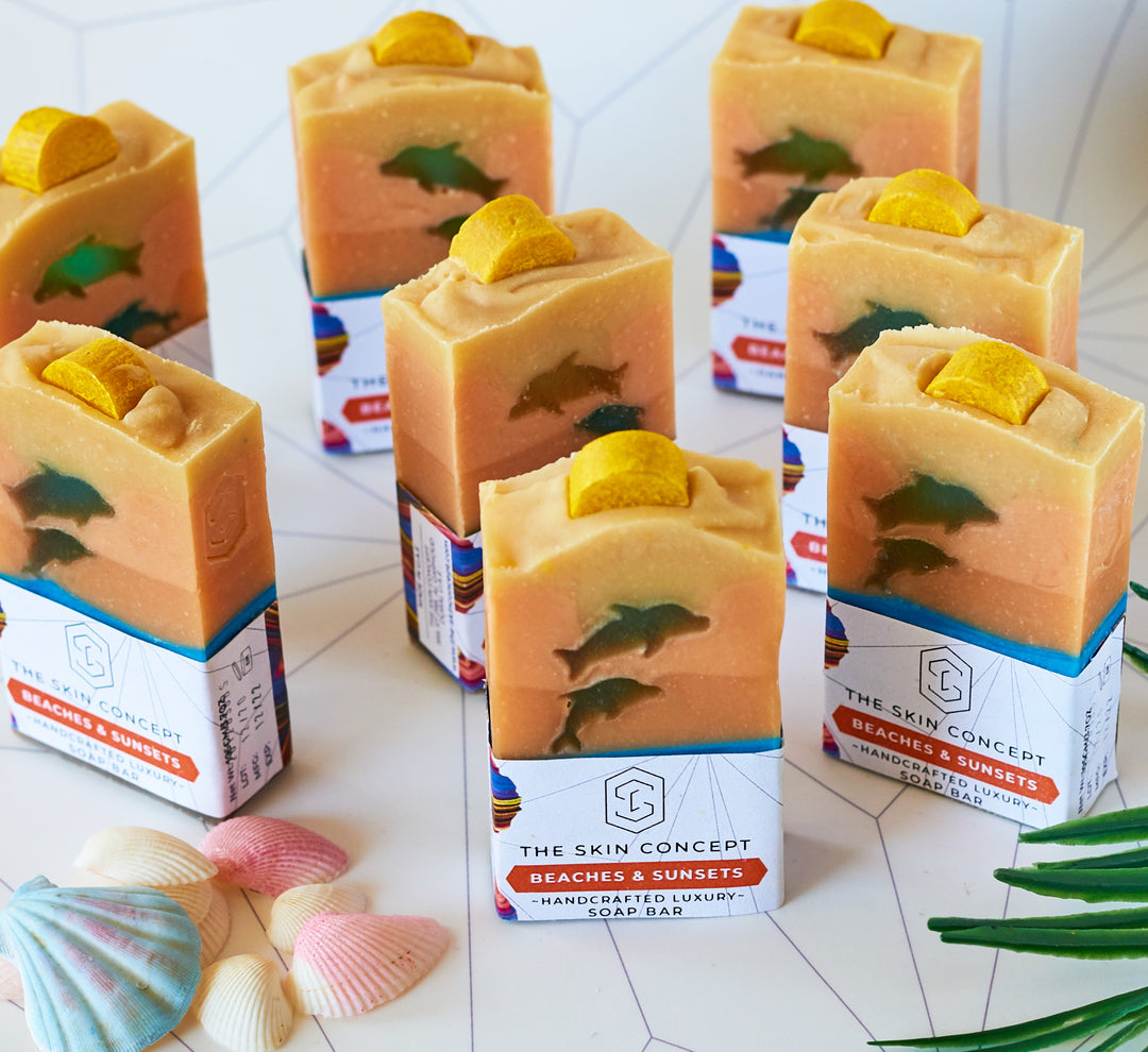 Handmade Designer Beach  Soap - Beaches & Sunsets- The Skin Concept