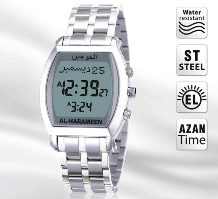 Al Harameen Azan Watch HA-6260S - DeenSquare.com