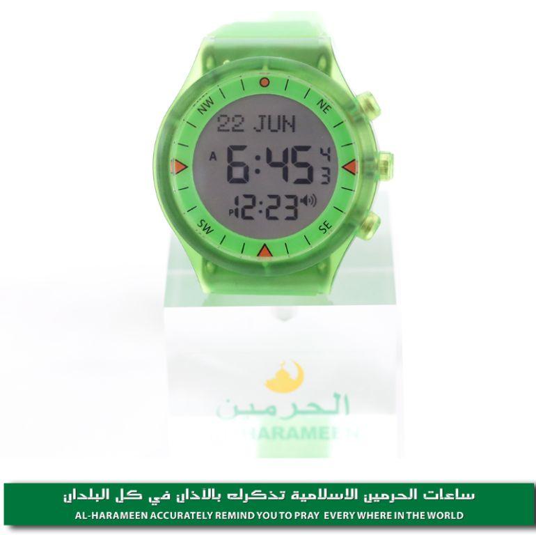 Harameen Sports Watch Green Color HA-6506N