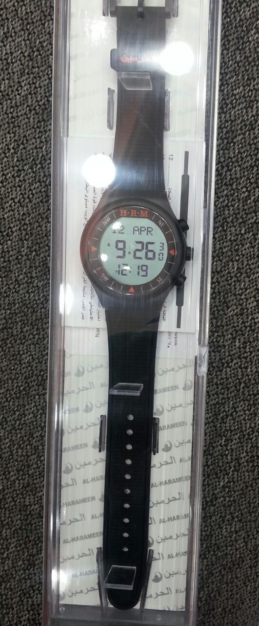 Harameen Sports Watch Black Color HA-6504 BW