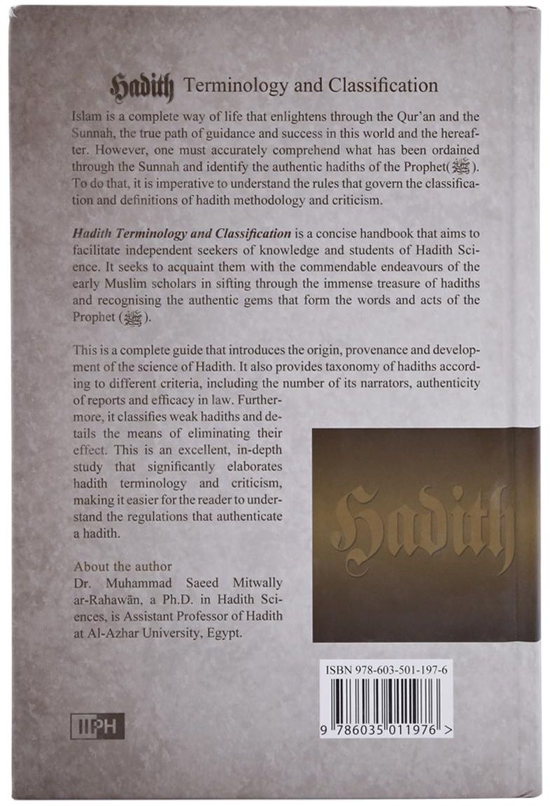 Hadith Terminology and Classification
